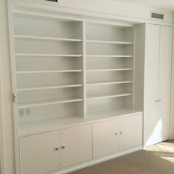 Custom Bookshelves and Closet - Bookcases