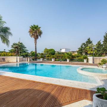 Antique Beige Porcelain Tiles - Narlidere,Izmir Villa