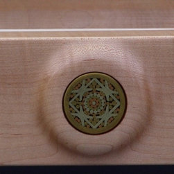 Custom Figured Maple Side Table - Products