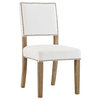 Oblige Dining Chairs Wood, Set of 2, Ivory