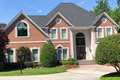 Ornate exterior home photo in Atlanta