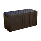 Keter Marvel Plus 71 Gallon Plastic All-Weather Outdoor Storage Deck Box