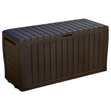 Keter Marvel Plus 71 Gallon Plastic All-Weather Outdoor Storage Deck Box