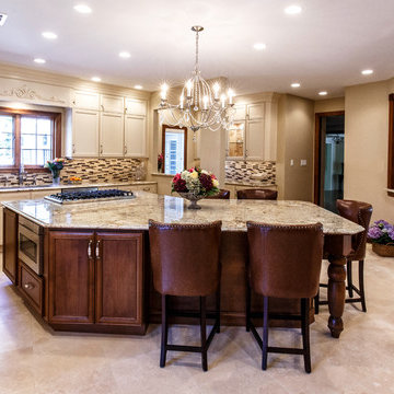 Elegant Ivory Retreat | Warm Neutrals & Textured Mosaic Accents