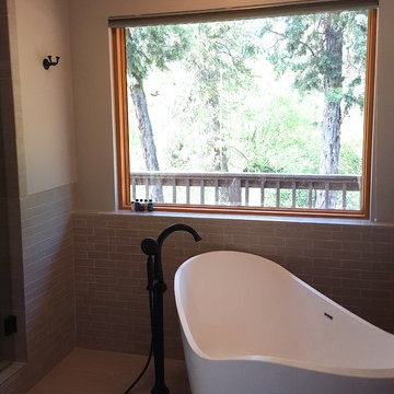 Rustic tractional bathrooms