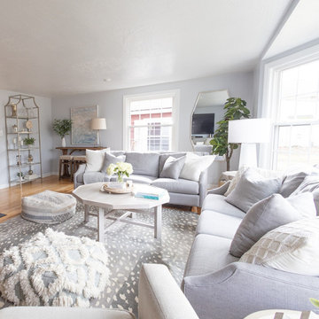 Cozy & Coastal Living Room
