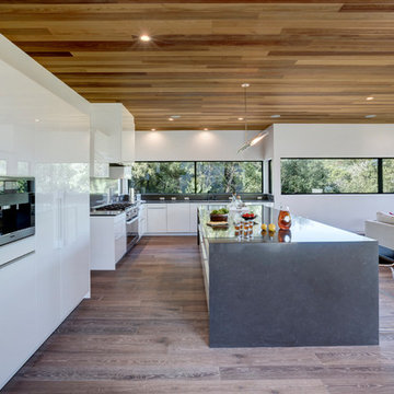 Austin, Texas Modern Home-Alaska White Oak