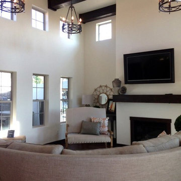 Custom Living Room Woodwork