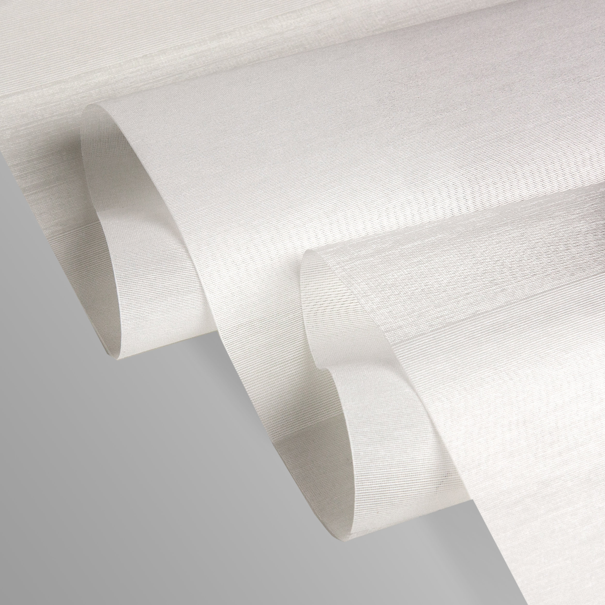 Blanched White 10-Panel Track Extendable Vertical Blinds 120-218"W, 91. ...