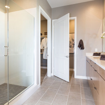 Warmington Residential: Opus at Beacon Park - Plan 1 Master Bathroom