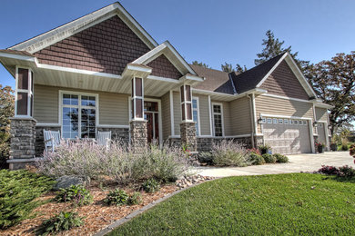 Inspiration for a timeless exterior home remodel in Minneapolis
