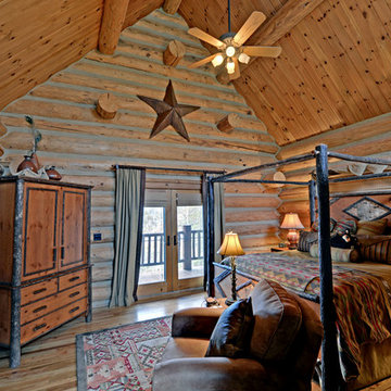 Lake Blue Ridge Custom Log Home