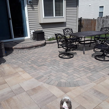 Belgard Paver Patio Design in Plainfield, IL by Archadeck of Chicagoland