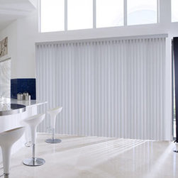 Levolor - Levolor Vinyl Vertical Blinds: Plaster - Vertical Blinds