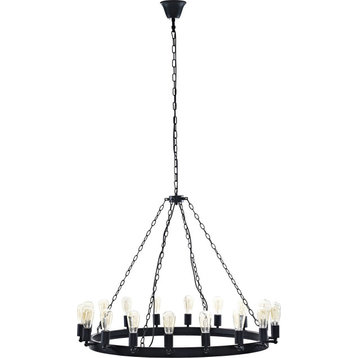 Paama Chandelier - Brown, 18