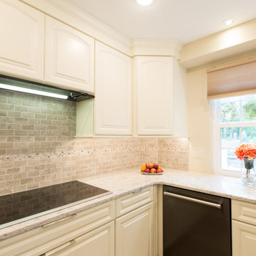 Traditional White Kitchen in Harlesyville, PA