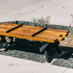 Salvage Collection Benches - Outdoor Benches