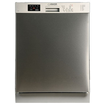 Equator Europe 24" Built in 14 place Dishwasher in Stainless