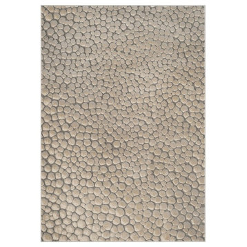 Safavieh Meadow Collection MDW174 Rug, Beige, 6'7" X 9'