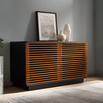 48" Rowan Media Center, Amber