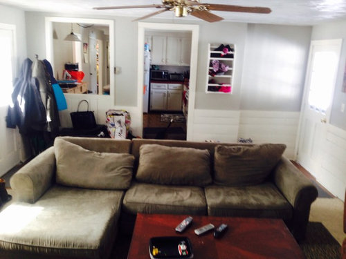 Living room layout/ New Couch