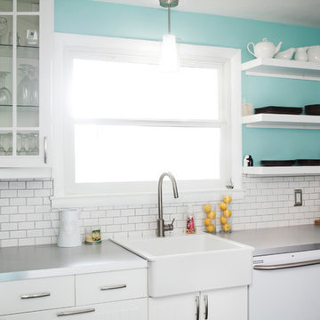 IKEA STAT White Kitchen Remodel