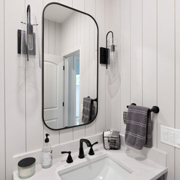 Transistional Primary Suite (bed, bath, closet) + Hall Bath + Laundry Parkville