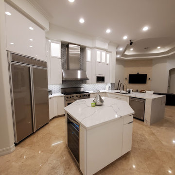 Modern Kitchen Remodel Done With Cabinet Refacing