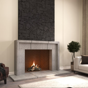 Sevun Extended Fireplace Surround