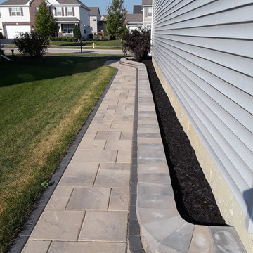 Timber Tech Deck and Belgard Paver Patio Combination in Bolingbrook, IL