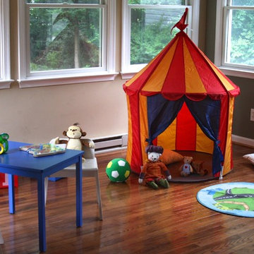 Staged Kids' Play Area