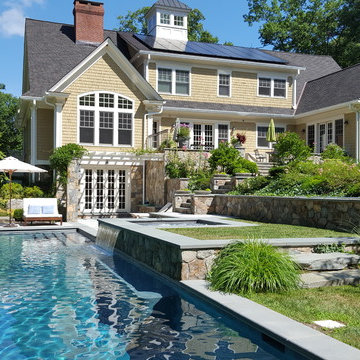 Redding Pool and Landscape