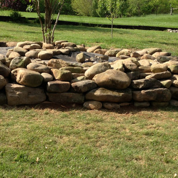 Rock Center Pc.  - Tree Protection - When Tree get Larger will be - Shade Garden