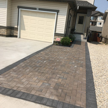 Front Yard Driveway Extension & Landscaping - 2016