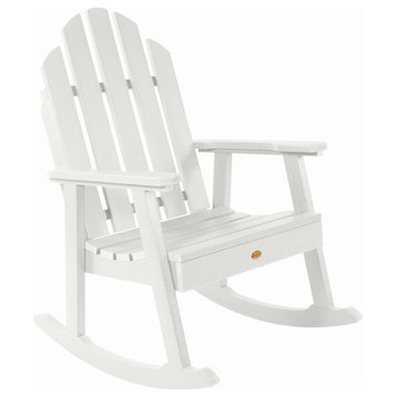 Classic Westport Garden Rocking Chair, White