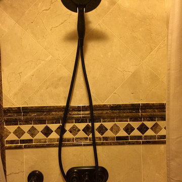Dutch Colonial Revival 1926 Bathroom Floor 2