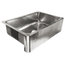 Percy Farmhouse Apron-Front Stainless 32" Kitchen Sink, Polished Stainless