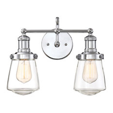 Taylor 2 Light Bathroom Vanity Light in Chrome