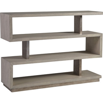 Soiree Low Bookcase - Light Gray