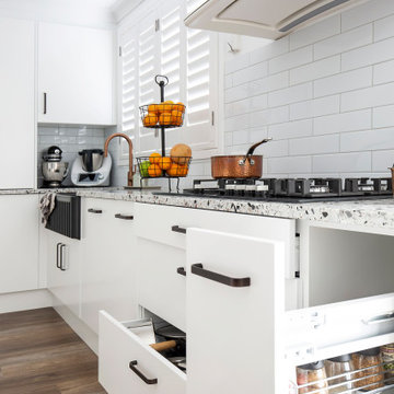 Kitchen with Trieste Terrazzo Benchtops