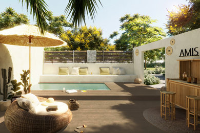 Pool photo in Paris