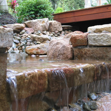 Cooroy Residence - Water feature incl. waterfall