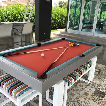 The South Beach Custom Outdoor Pool Table