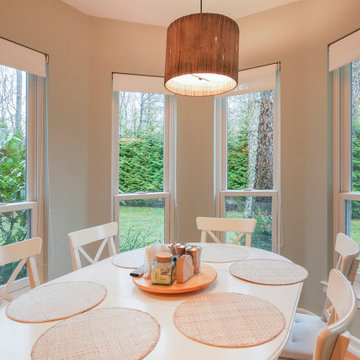 Amazing Breakfast Nook Dinette with New Windows - Renewal by Andersen Long Islan