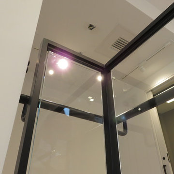 High End Commercial Stair and Hammered Handrail