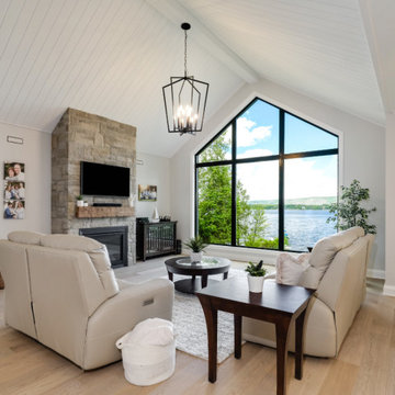 Armitage Avenue Custom Home - Living Room