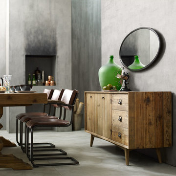 Recycled Wood Dining Room