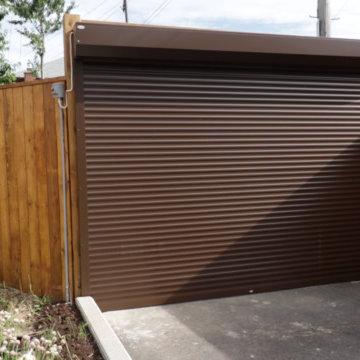 Lane way garage doors