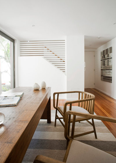 Moderne Bureau à domicile by BKA Architecture Pty Ltd