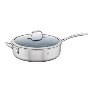 ZWILLING Spirit 3-ply 8-qt Stainless Steel Ceramic Nonstick Stock Pot ZWILLING Spirit 3-ply 8-qt Stainless Steel Ceramic Nonstick Stock Pot